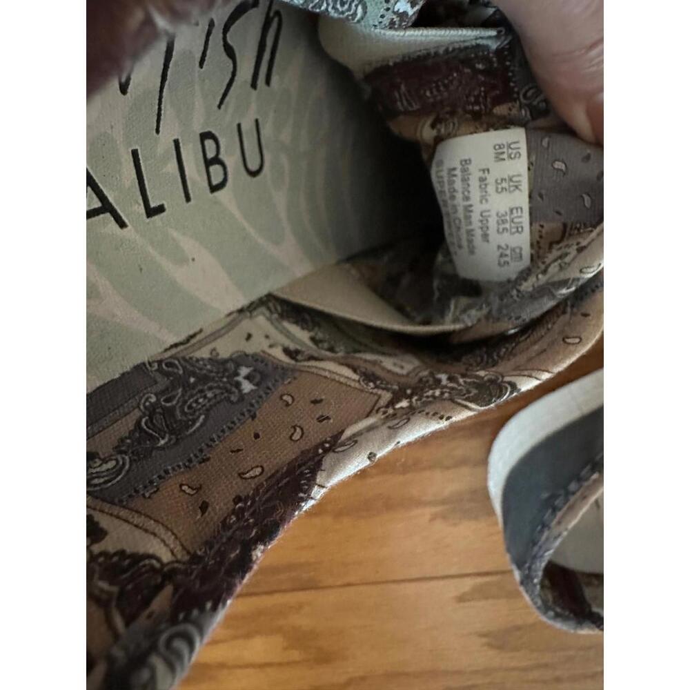 NEW Blowfish Malibu SUPER SWEET Women Canvas Sneaker Gray Color Washed 8M - Picture 7 of 7
